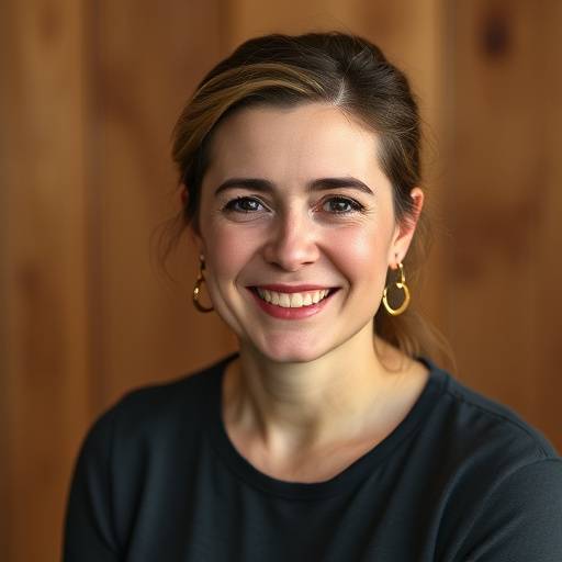 Portret van Anya Vermeulen, mede-oprichter en hoofd drama docente