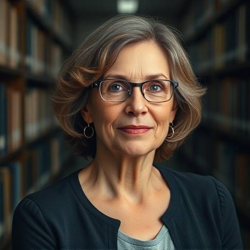 Portret van Dr. Lena Jansen, docente theatergeschiedenis en analyse