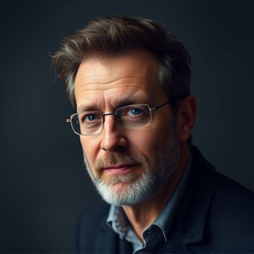 Portret van Mark de Vries, gastdocent filmacteren